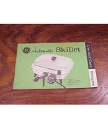 Vintage GE Automatic Skillet Use and Guide Recipe Instruction Booklet   - £6.23 GBP