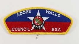Vintage Adobe Walls Council Yellow Boy Scouts of America Shoulder CSP Patch - $219.43 MXN