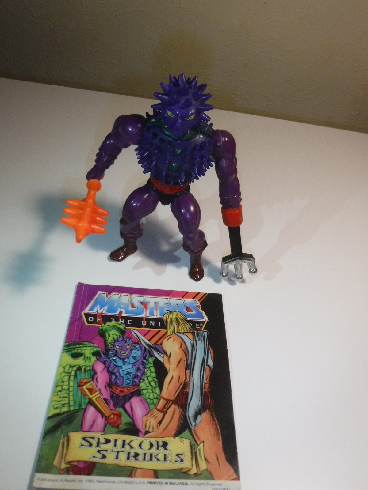 MOTU Spikor - complete w/ mini comic | Mattel 1983 | He-Man | Masters of the Uni - £25.49 GBP