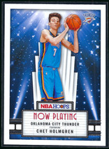 2022-23 NBA Hoops #2 Chet Holmgren Oklahoma City Thunder Now Playing Insert - £6.38 GBP