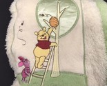 Disney Baby Blanket Winnie the Pooh Piglet New Without Tags Cream Green - $49.99