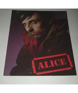 Alice Cooper Concert Tour Program Vintage 1980 Flush The Fashion Ticket ... - $1,123.10 MXN