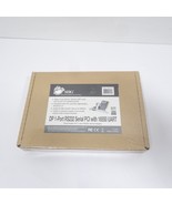 SIIG DP 1 Port Rs232 Serial Adapter PCI 16550 UART JJ-P01311-S1 BA21616X - $13.49