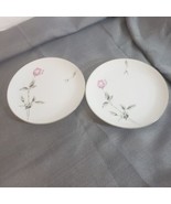 Style House Dawn Rose Fine China Dessert Plates Set of 2 - $6.88