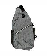 Jems Crossbody Sling Backpack For Men, Women Gray Hiking, Outdoors - $41.66 CAD