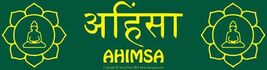Ahimsa Lotus bumper sticker - $6.60