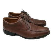Belvedere Treviso Men&#39;s Shoes Size 10.5 M Brown Leather Oxford Square Toe - £39.65 GBP