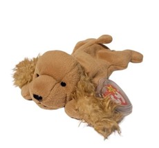 TY Beanie Baby Spunky The Cocker Spaniel 8" L Stuffed Animal Dog Plush  - £7.18 GBP