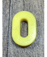 Fisher Price School Day Desk REPLACEMENT MAGNETIC Alphabet Letter ( O ) Vtg 1972 - $2.95