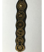 Martingale with Antique Horse Brass 6 medallions Sun, Swan, Bull, Barrel... - £52.41 GBP