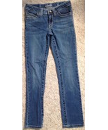 Levis Jeans Girls Size 10 Regular Skinny 5 Pocket Button Zipper Fly - £5.49 GBP