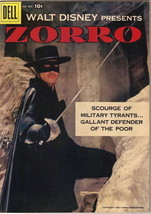 Walt Disney Presents Zorro Four Color Comic Book #882, Dell Comics 1957 FINE - £40.92 GBP