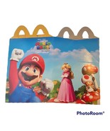 McDonalds Happy Meal Box Super Mario Bros Movie 2022 Princess Peach Luigi - £4.61 GBP