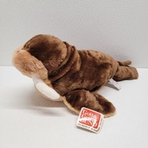 Gund Walton Walrus Plush 15&quot; Brown Tan 32040 Sealife Soft Stuffed Animal - New! - £19.41 GBP