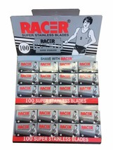 100 Racer Super Stainless double edge razor blades - £10.35 GBP