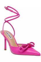 STEVE MADDEN Sherise Bow Ankle-Strap Pointed Toe Pumps  US Size 8 - Pink   #1001 - £38.78 GBP