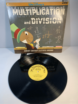 Jiminy Cricket Vinyl Record-Multiplication/Division by Moore Disney 69 Vintage - £9.68 GBP
