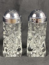 Vintage Anchor Hocking Early American Prescut - EAPG - Salt &amp; Pepper Shakers - £7.06 GBP