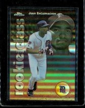 Vintage 1998 Topps Chrome Rc Refractor Baseball Card R9 Juan Encarnacion Tigers - £6.28 GBP