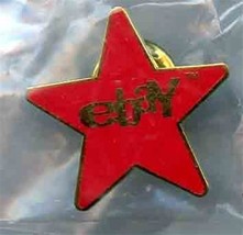 eBay Red Star Enamel Pin - £7.90 GBP