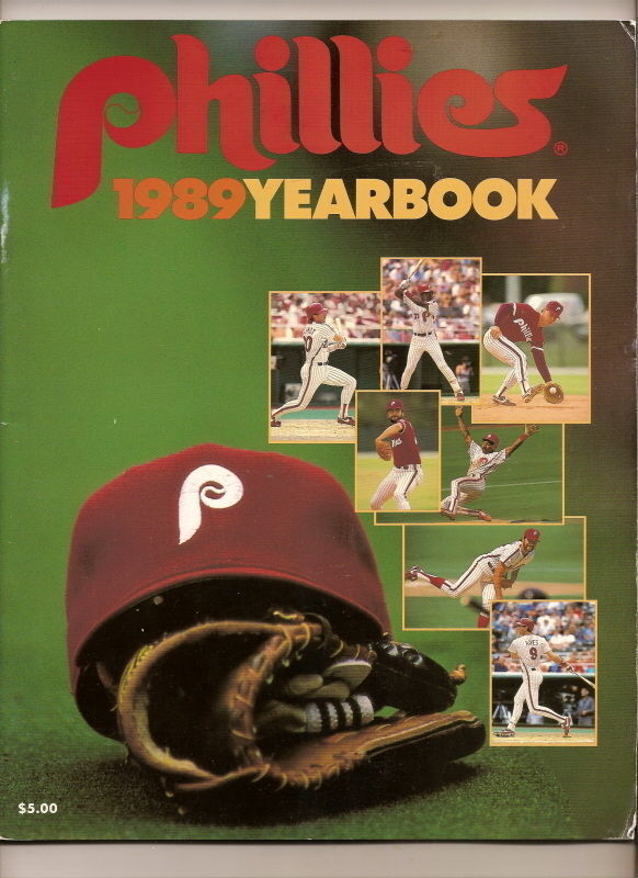 1989 Philidelphia Phillies Yearbook - $30.08