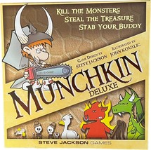 Steve Jackson Games Munchkin Deluxe Board Game - New / Never played - $24.99