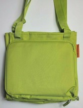 Bottlebag Six Bottle Lime Green Bag w/Cutting Board Bottle Opener Utensils New - £38.66 GBP