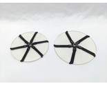 (2) Helicopter Plastic Wing Miniature Replacement Circles 2 1/2&quot; And 2 3/4&quot; - £19.04 GBP