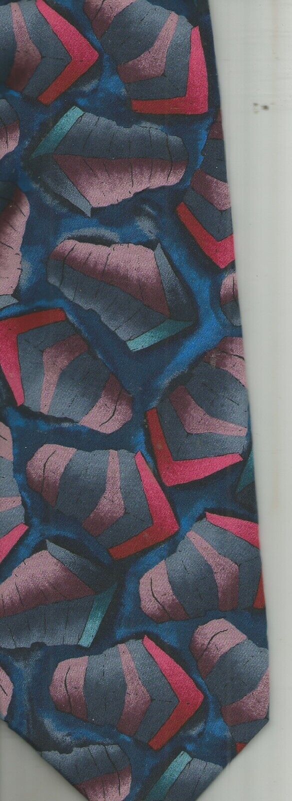 Jerry Garcia Men&#39;s Geometric Silk Tie Neck-Tie FREE SHIPPING - $12.99