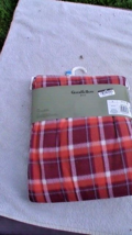 Pajama Set Red Black/Microfleece Pant long-sleeve shirt Goodfellow  Medium - $12.86