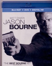 Jason Bourne On BLU-RAY + Dvd, Matt Damon "The Best Bourne Yet" -- Fox Tv - $14.84