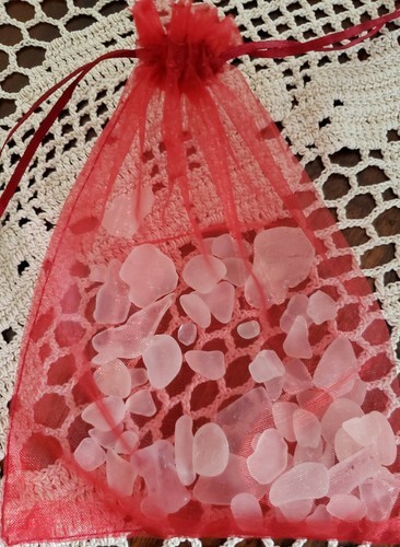 40+ Pieces ~ Genuine Lake Erie Beach Glass ~ Surf Tumbled ~ Frosted Color (128) Item image 4