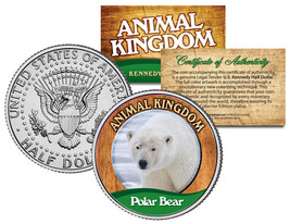 POLAR BEAR * Animal Kingdom Series * JFK Kennedy Half Dollar U.S. Coin - £6.76 GBP