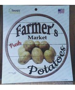 Fresh Potatoes Farmer&#39;s Market 6&quot; Circle Decal Sticker - €8,68 EUR