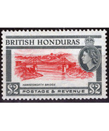 ZAYIX -British Honduras 154 MH $2 Hawkesworth Bridge 041123-S139 - £6.02 GBP