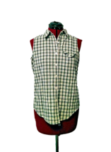 Abercrombie &amp; Fitch Shirt Multicolor Women Size Medium Button Front  Vin... - £24.46 GBP