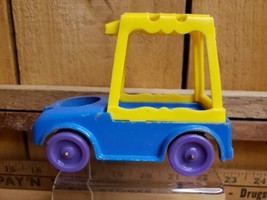 VTG 1967 TootsieToy Diecast Blue Little People Dry Cleaning Clothes Delivery Car - £15.49 GBP