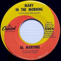 Al Martino - Mary in the Morning / I Love You and You Love Me [7&quot; 45 rpm Single] - £3.65 GBP