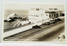 San Francisco Cliff House and Seal Rocks 1930s RPPC Piggott Photo Postcard J5 - £3.97 GBP