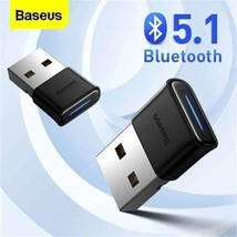 Baseus BA04 USB Bluetooth Adapter 5.1 5.0 Audio Receiver Transmitter PC ... - £4.66 GBP