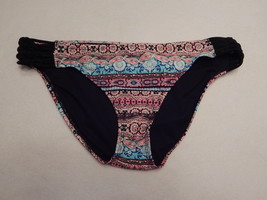 NEW Arizona Coral Reef Swimsuit Bottom Multicolor Black Size: L NWT Reta... - $12.99