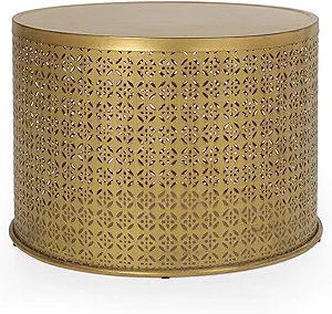 Christopher Knight Home Noxon Coffee Table, Gold Brush Brown , 25.5 in x... - $240.99