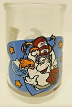 Welch&#39;s Cat in the Hat Juice Glass Jelly Jar Fish Thing 1 Dr Seuss Book Vtg 90s - £5.97 GBP