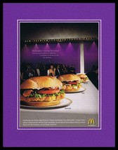 2005 McDonald's Chicken Sandwiches 11x14 Framed ORIGINAL Vintage Advertisement - $34.64