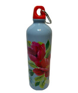 The Pioneer Woman Floral on Blue Metal Water Bottle 25 oz. - £11.29 GBP