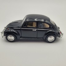 Kinsmart Black 1967 Volkswagen Classical Beetle VW Pullback Diecast 1:32 EUC - £5.44 GBP