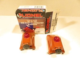 LIONEL TRAINS - 62283 SET OF TWO DIECAST BUMPERS- 0/027 BOXED - EXC. - S... - $433.04 MXN