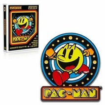 Pac-Man Crest Augmented Reality Enamel Retro Pin, Animated - £9.89 GBP
