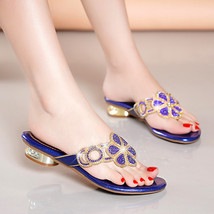 New summer large women&#39;s slippers fashion flat women&#39;s sandals open toe flip flo - £42.46 GBP