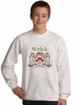 Welch Irish coat of arms Sweatshirt in White - £23.37 GBP